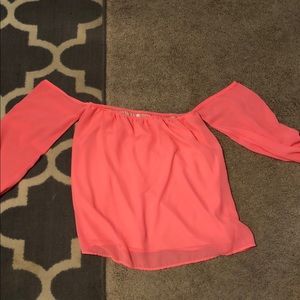 Off the shoulder top